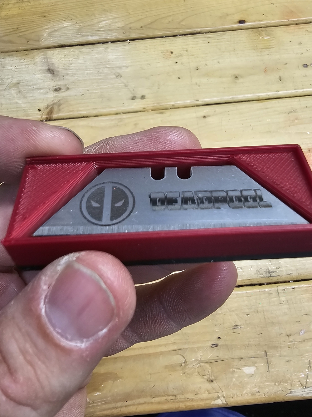 Deadpool Utility Razor Blade 3pcs